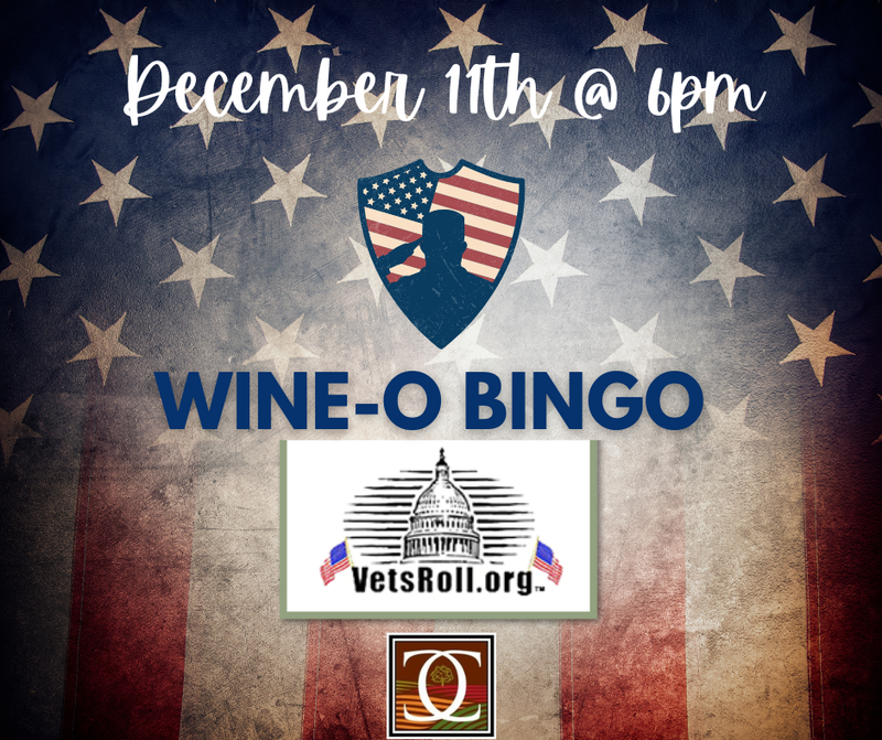 Wine-o Bingo Ticket                    December 11th 6pm