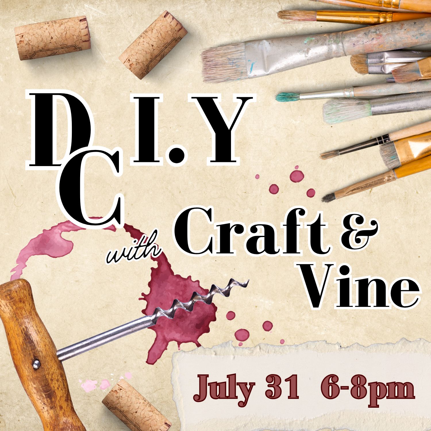 Craft and Vine Garden Brick- July 31