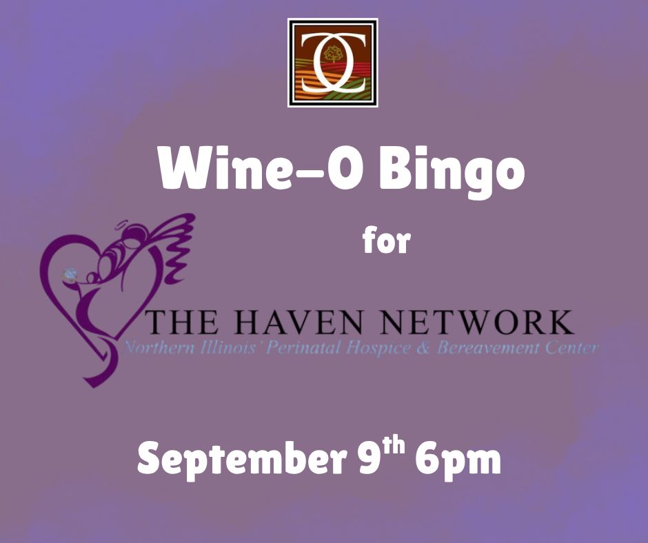 Wine-O Bingo for The Haven Network September 8th, 6-8pm