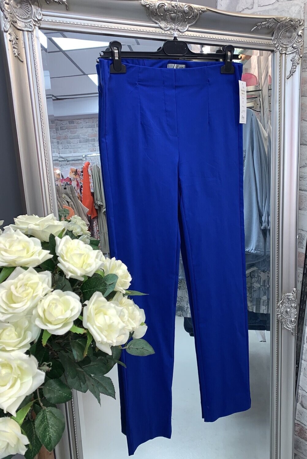 FM - Bengaline Trouser - Straight Leg - Royal Blue