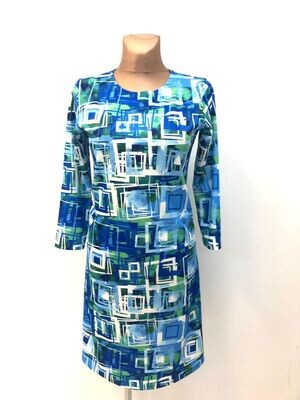 YEW Print Dress - Midi Length
