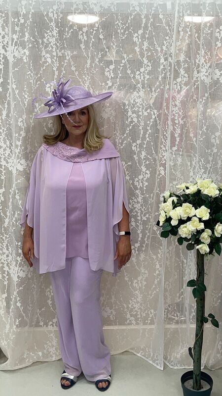 lizabella 7296 - Trouser Suit - Lilac lizabella 7296 - Trouser Suit - Lilac