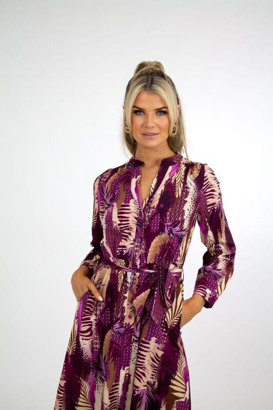 Kate & Pippa Capri dress Purple/Tan Kate & Pippa Capri dress Purple/Tan