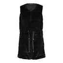 Micha faux fur gilet black 105313, Size: 12