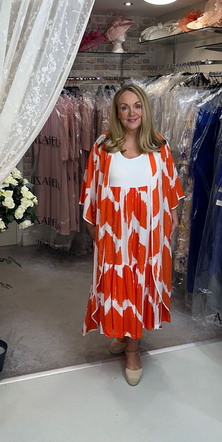 Tara Vao long jacket Karen 6053, Size: S(12/14)