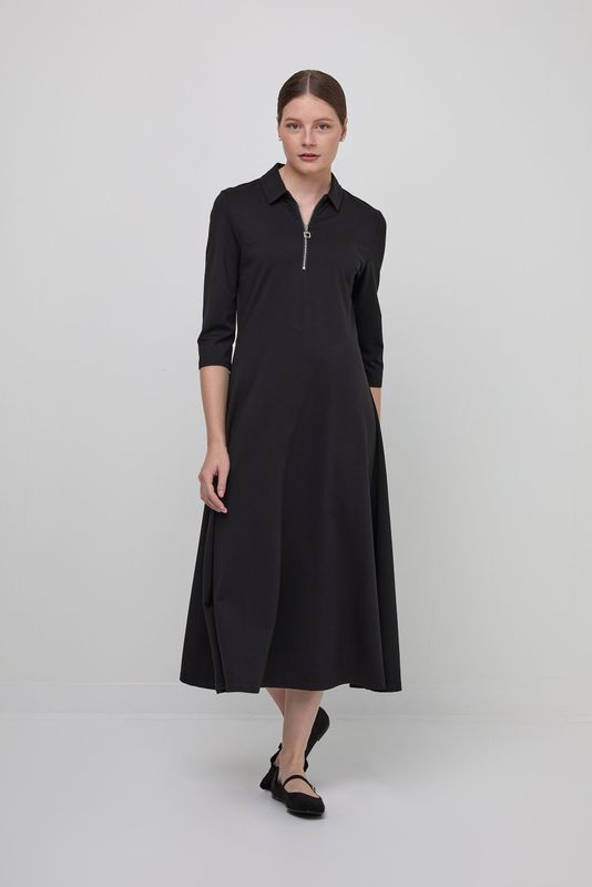 UCHUU - A Line Polo Dress - CF24-001 UCHUU - A Line Polo Dress - CF24-001