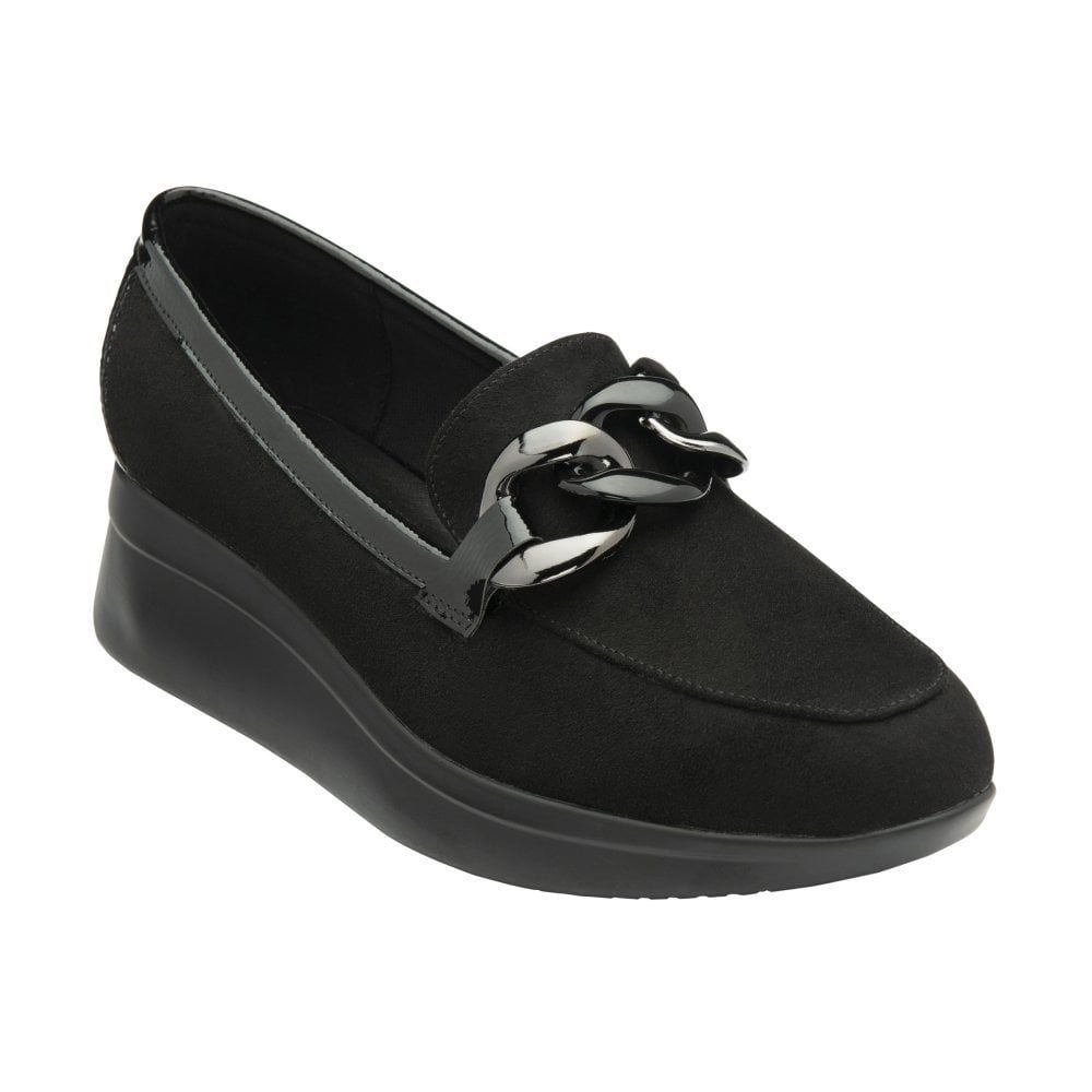 Lotus - Loafers- Georgette - Black
