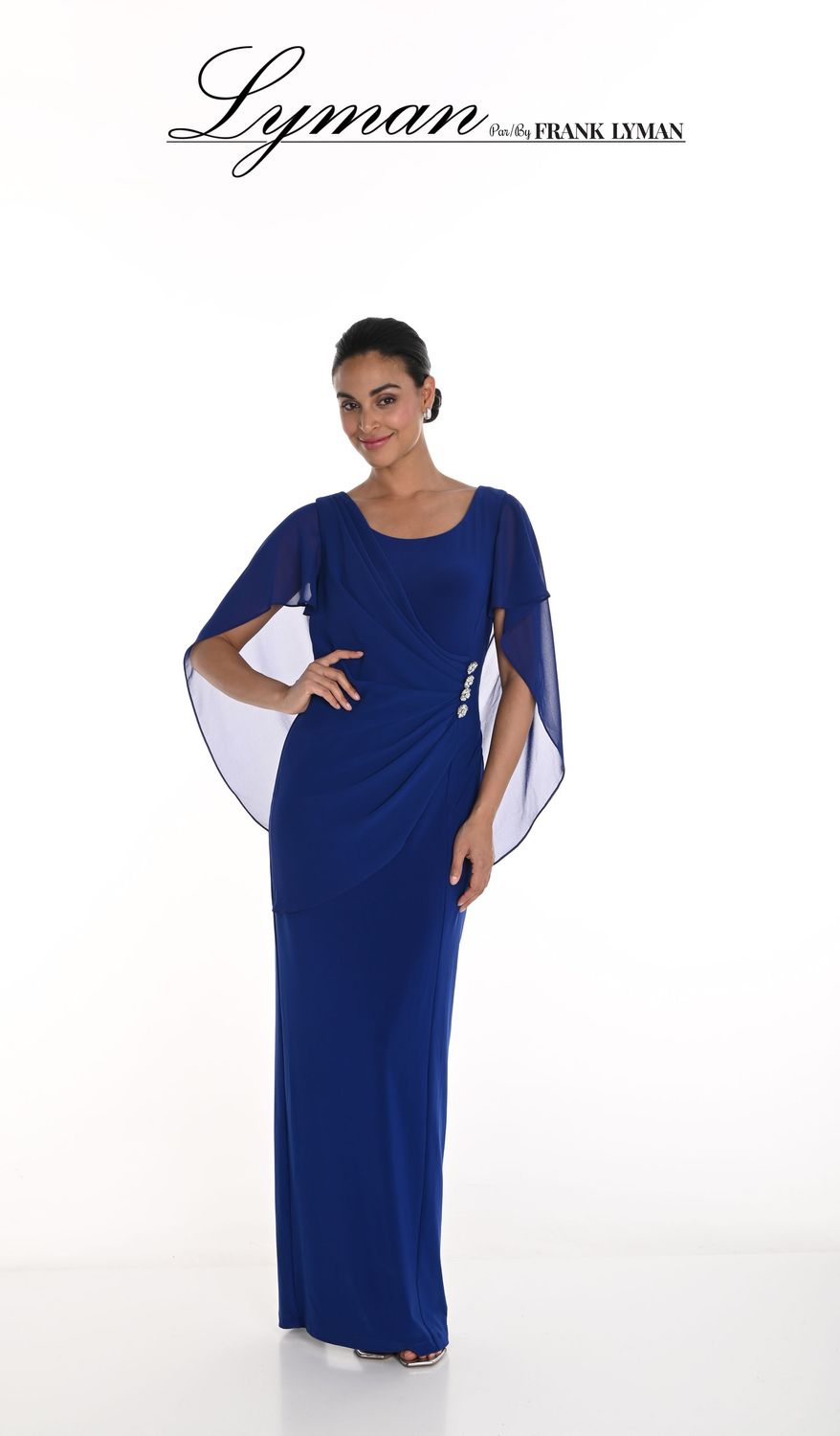 Frank Lyman - Evening Gown - Imperial Blue - 249283