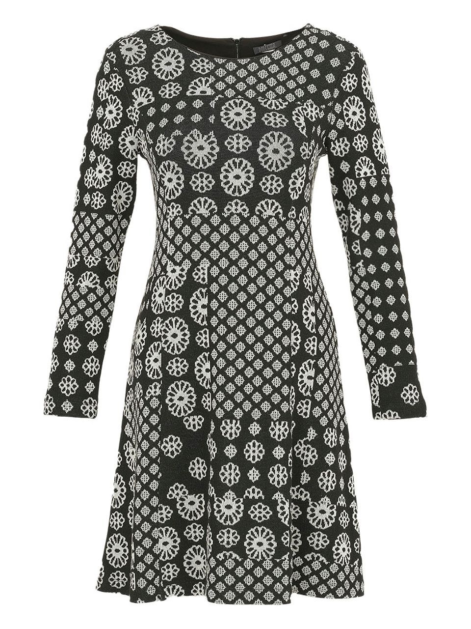 Dolcezza - Dress - Black/White - 74133, Size: M