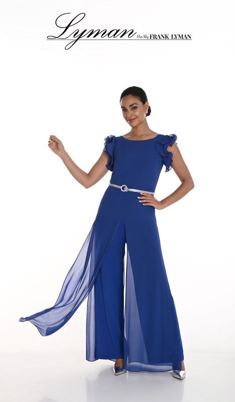 Frank Lyman - Jumpsuit - Imperial Blue - 258709u Frank Lyman - Jumpsuit - Imperial Blue - 258709u