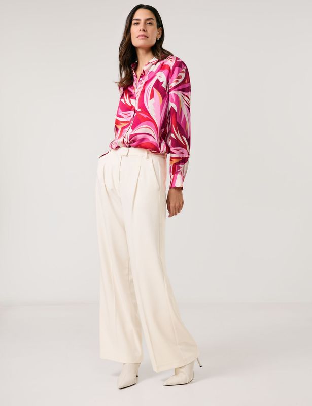 Gerry Weber - Off White - Wide Leg Trousers