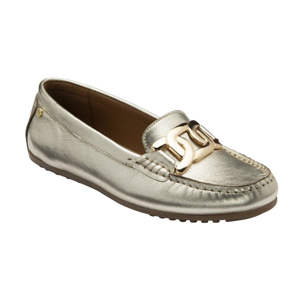 Lotus - Gold Leather - Martino Loafers