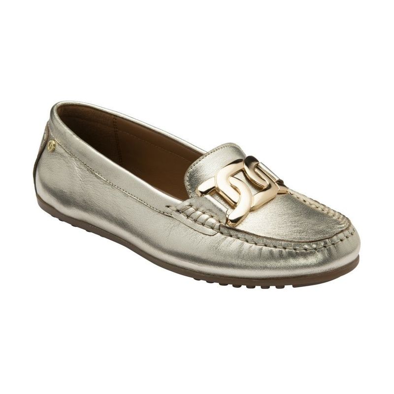 Lotus - Gold Leather - Martino Loafers