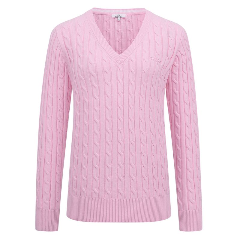 HV Society - HVSTalia - Pink - Cable Knit