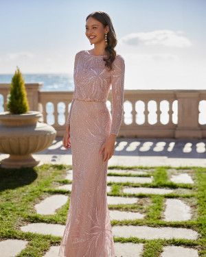 Couture Club - Sequenced Pink Dress - 9GK1
