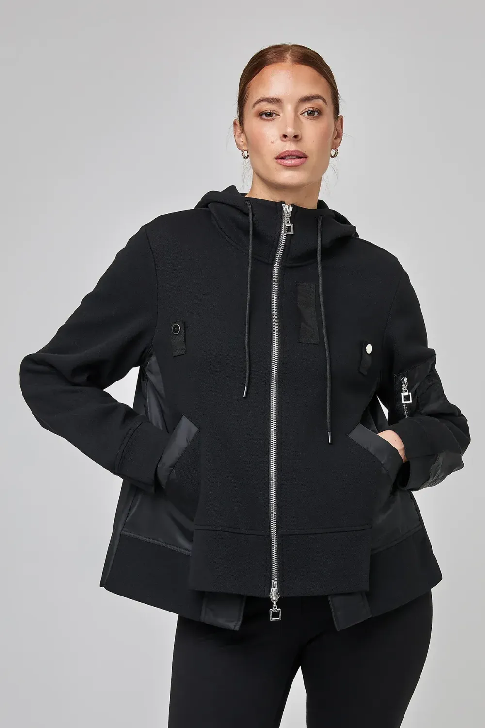 UCHUU - Utility Jacket - Black - CF25-410