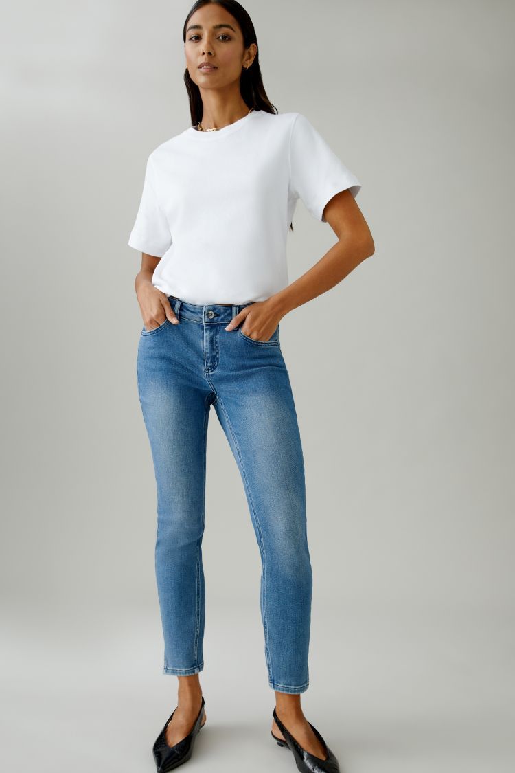 OUI - Louluh Denims - Dark Blue Wash - Jeans - 88435