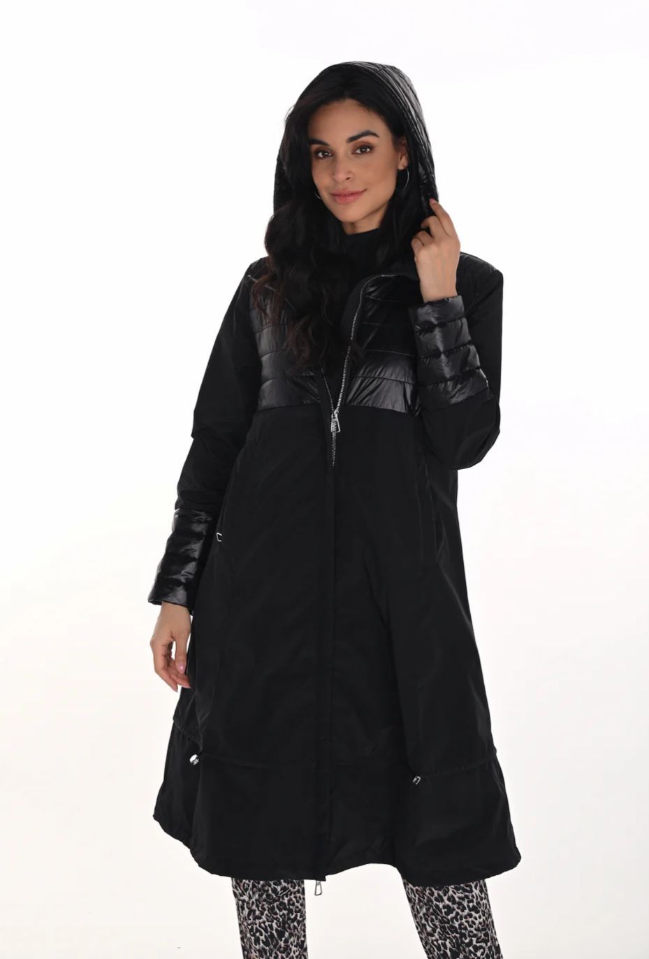 Frank Lyman - Woven Coat - Black - 254937