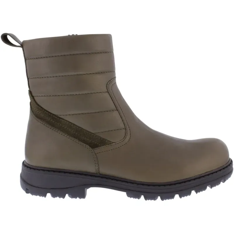 Adesso - Clover - Leather Boot - Olive Adesso - Clover - Leather Boot - Olive