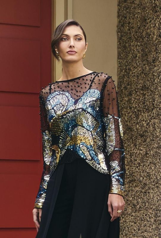 Frank Lyman - Sequence Top - Multi - 249414U