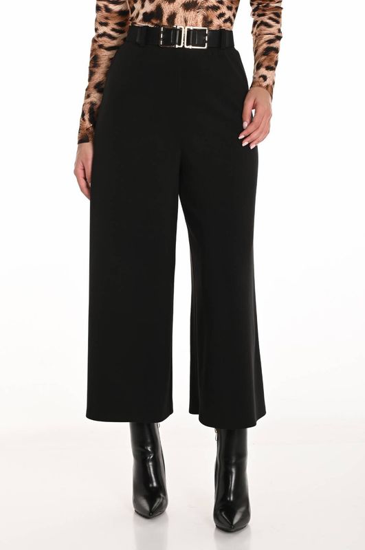 Frank Lyman - Culottes - 253206 - Black with belt