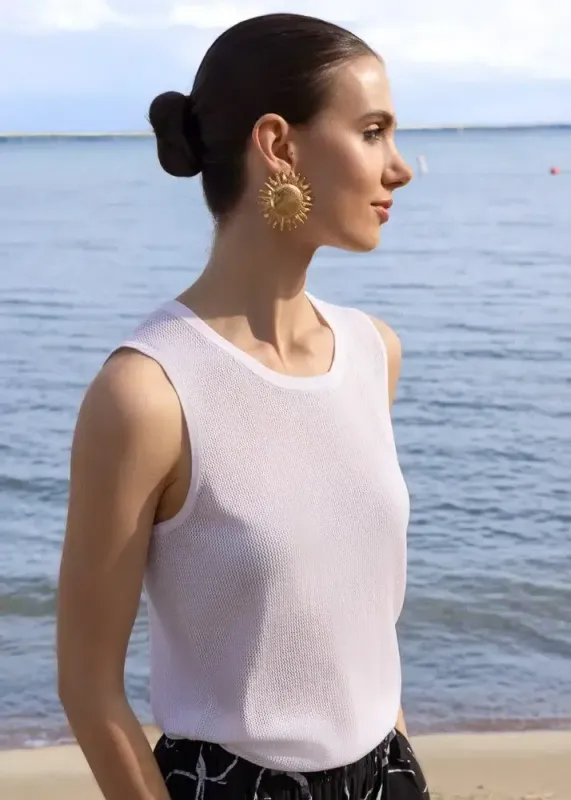 ALISON SHERI KNITTED VEST A47225