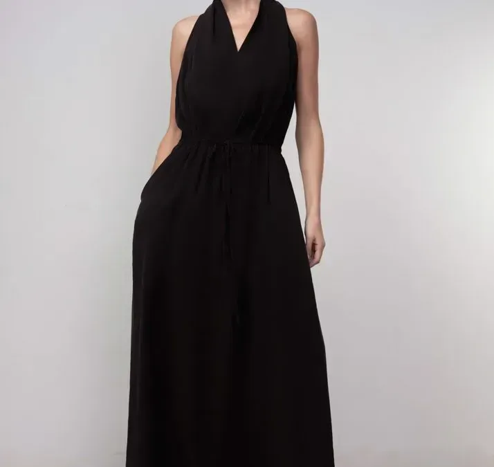 HAAKO long dress black H1054