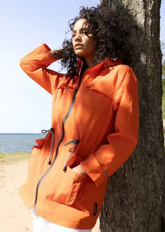 ALISON SHERI rain jacket orange A47220