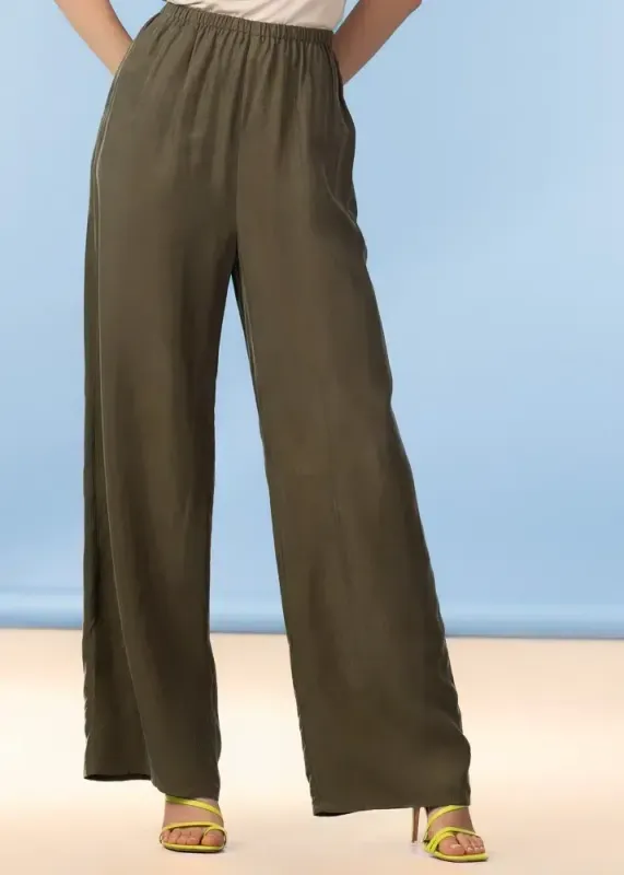 ALISON SHERI soft wide leg trouser A475622