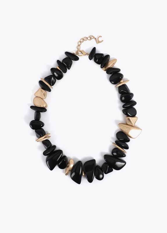 Lola Casademunt black/gold necklace
