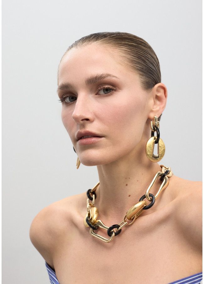 Lola Casademunt necklace earing set 03007