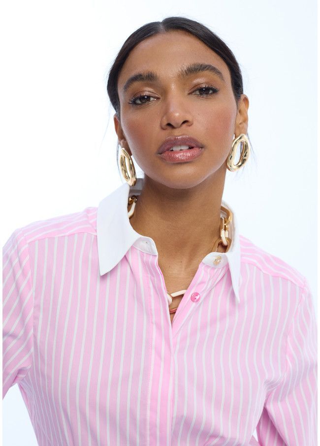 Lola Casademunt polin striped shirt 15057
