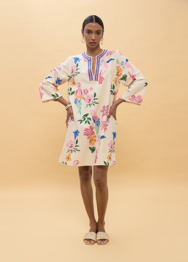 Lola Casademunt  short kaftan 16036