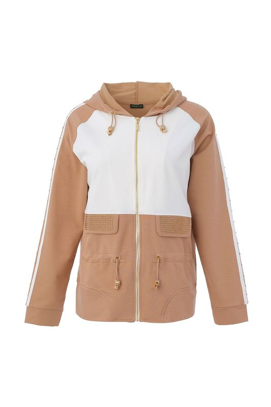 TRICOTTO jacket 56361 tan