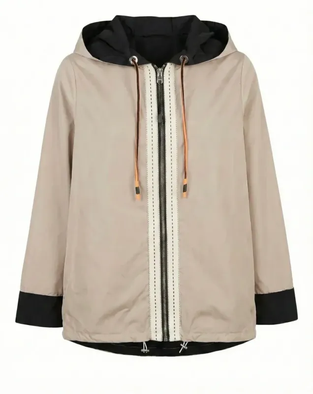 PERUZZI hooded reversible jacket S26141 PERUZZI hooded reversible jacket S26141