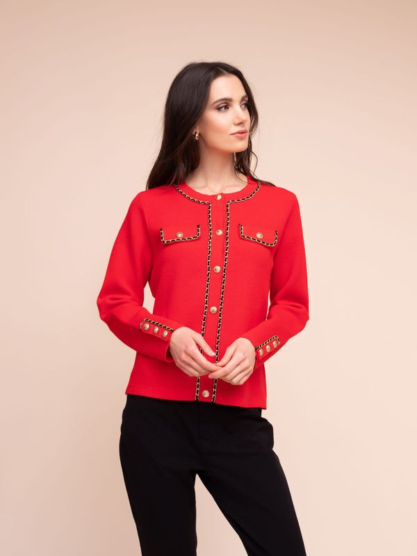 Alison Sheri knitted jacket A48035R