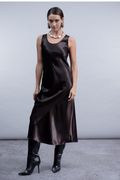 Haako Satin Dress H2059 Black Haako Satin Dress H2059 Black