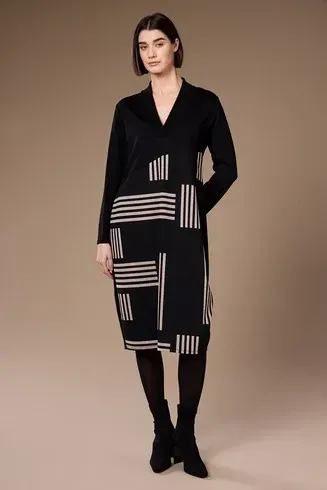 Peruzzi alternative stripe dress W26137