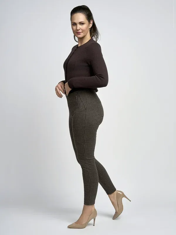 Pinns Jeggings Cocoa Check 420TSCH