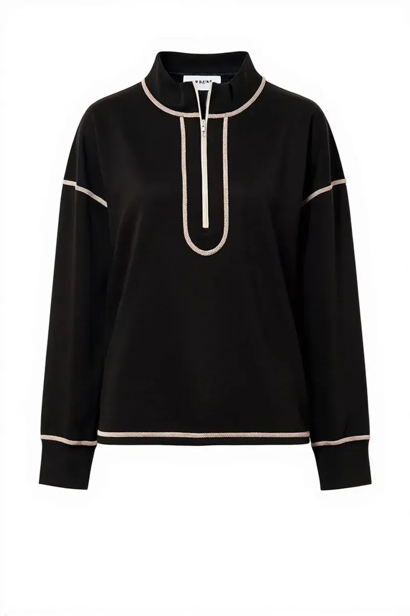 Peruzzi Contrast Stitch Top W26145