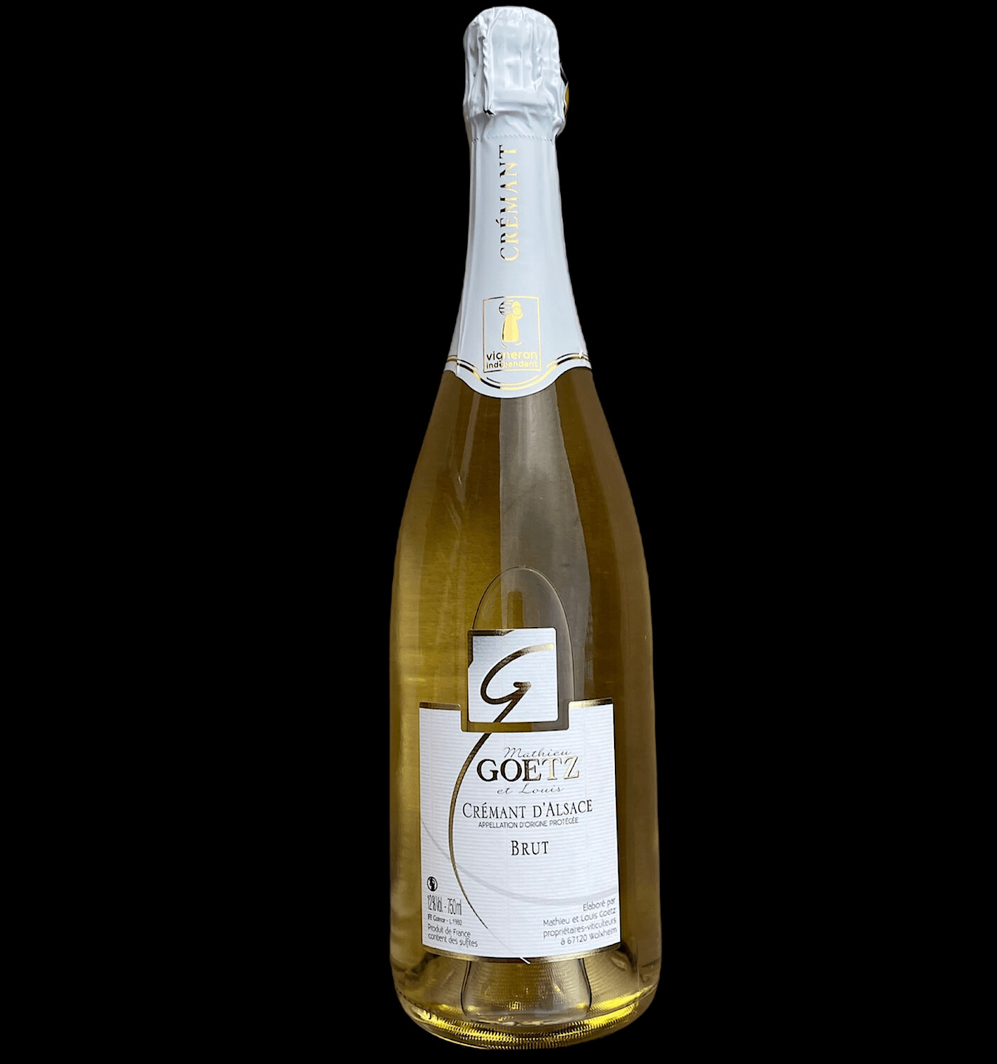 Crémant d'Alsace Brut
75 cl