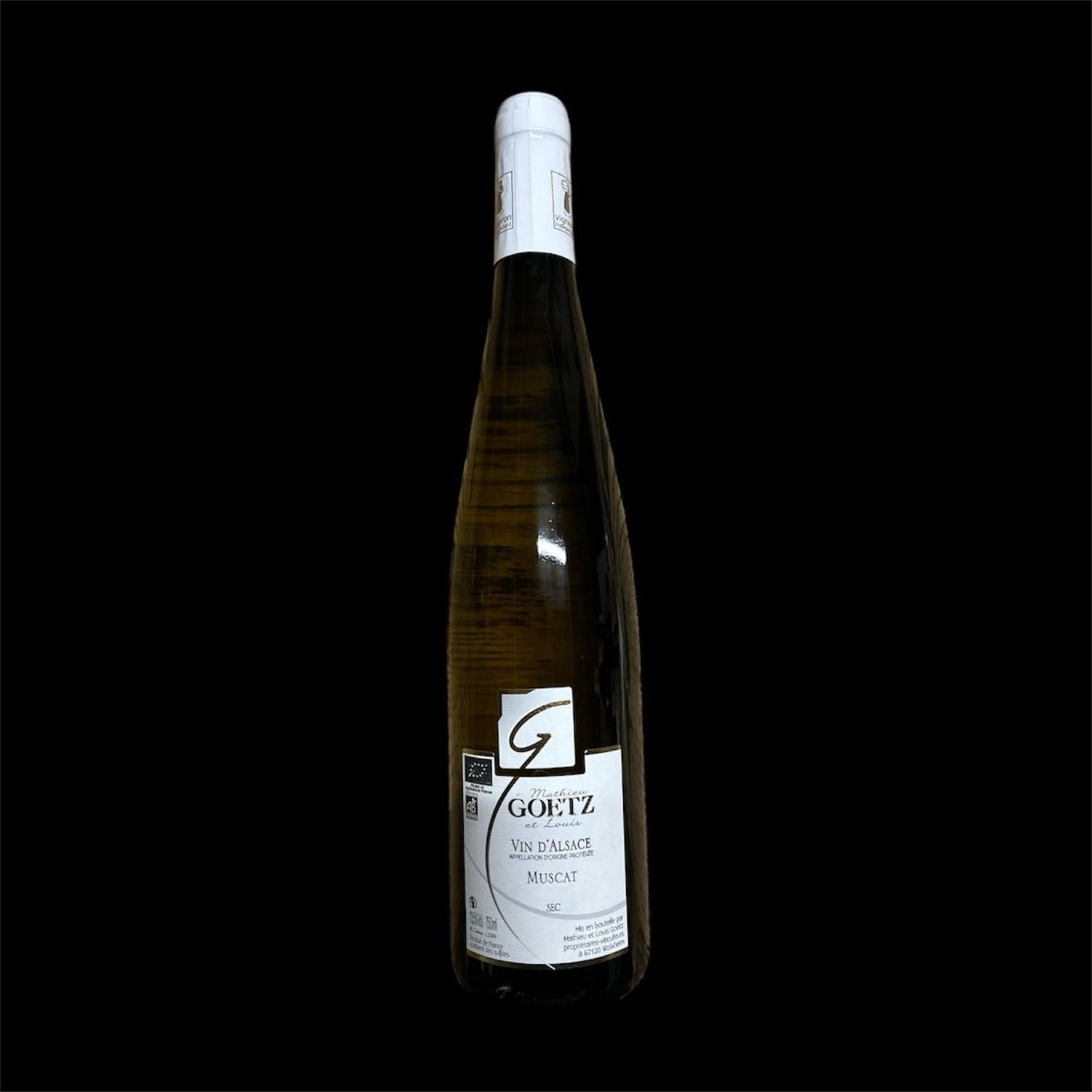 Muscat d'Alsace AOP Alsace - 2023 BIO - 75cl