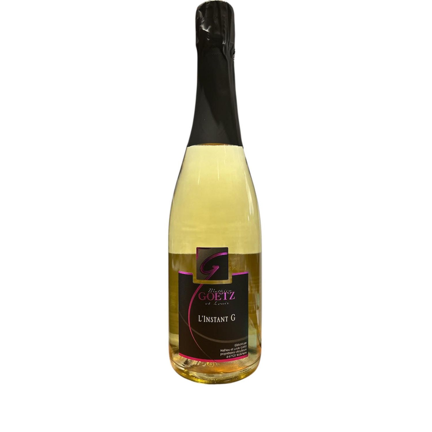 L'INSTANT G       Vin de France Mousseux  Vins sans IG