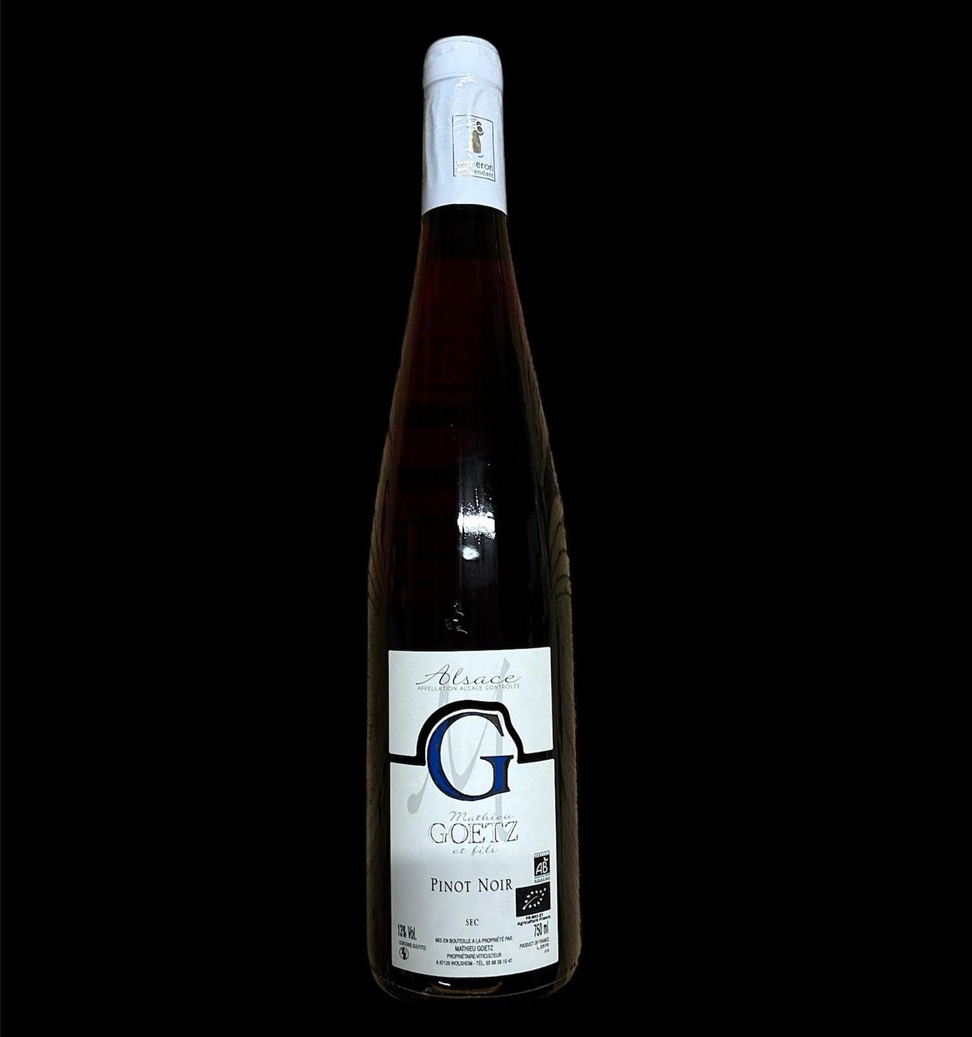 Pinot Noir Pinot Noir "Tradition" AOP Alsace - 2024 BIO 75cl