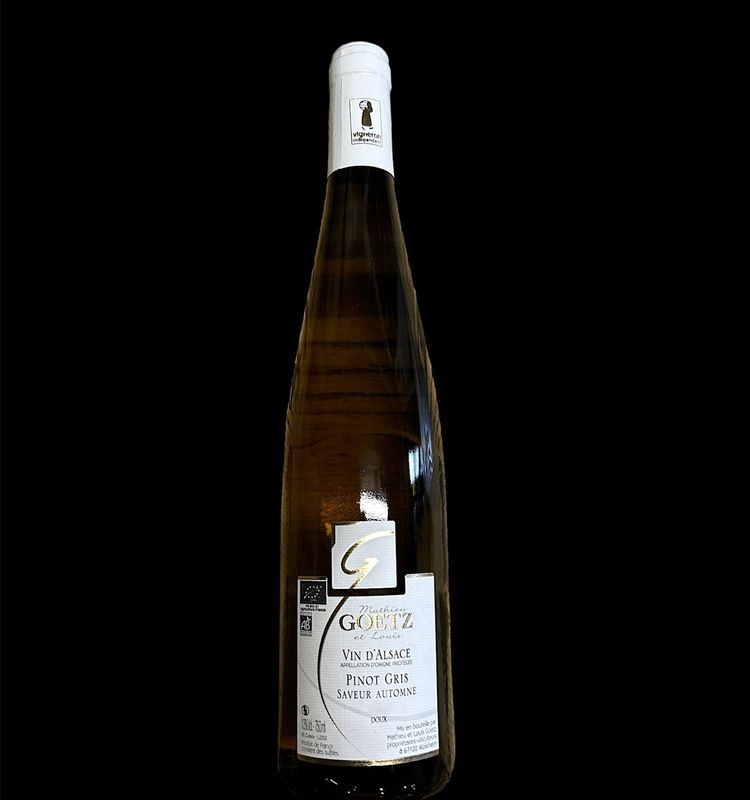 Pinot Gris 2025 "Saveurs de l'Automne"    - 75cl BIO
