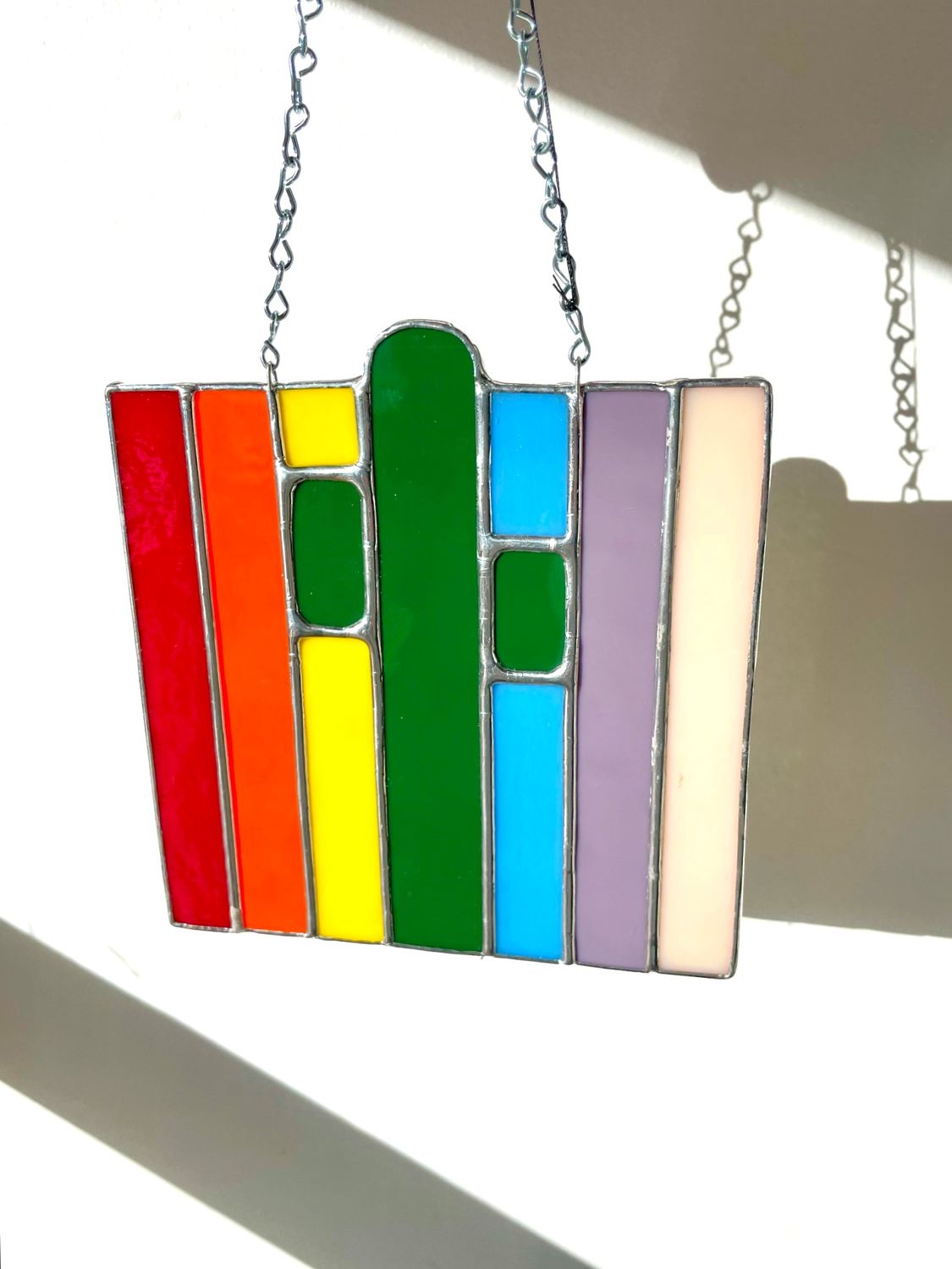 Rainbow Saguaro Square