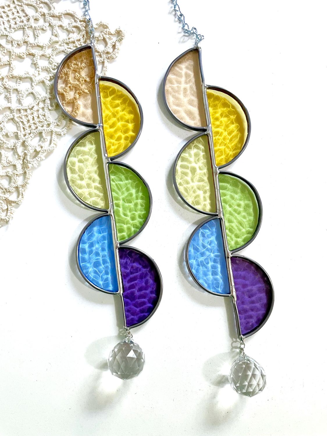 Split Circles - Pastel