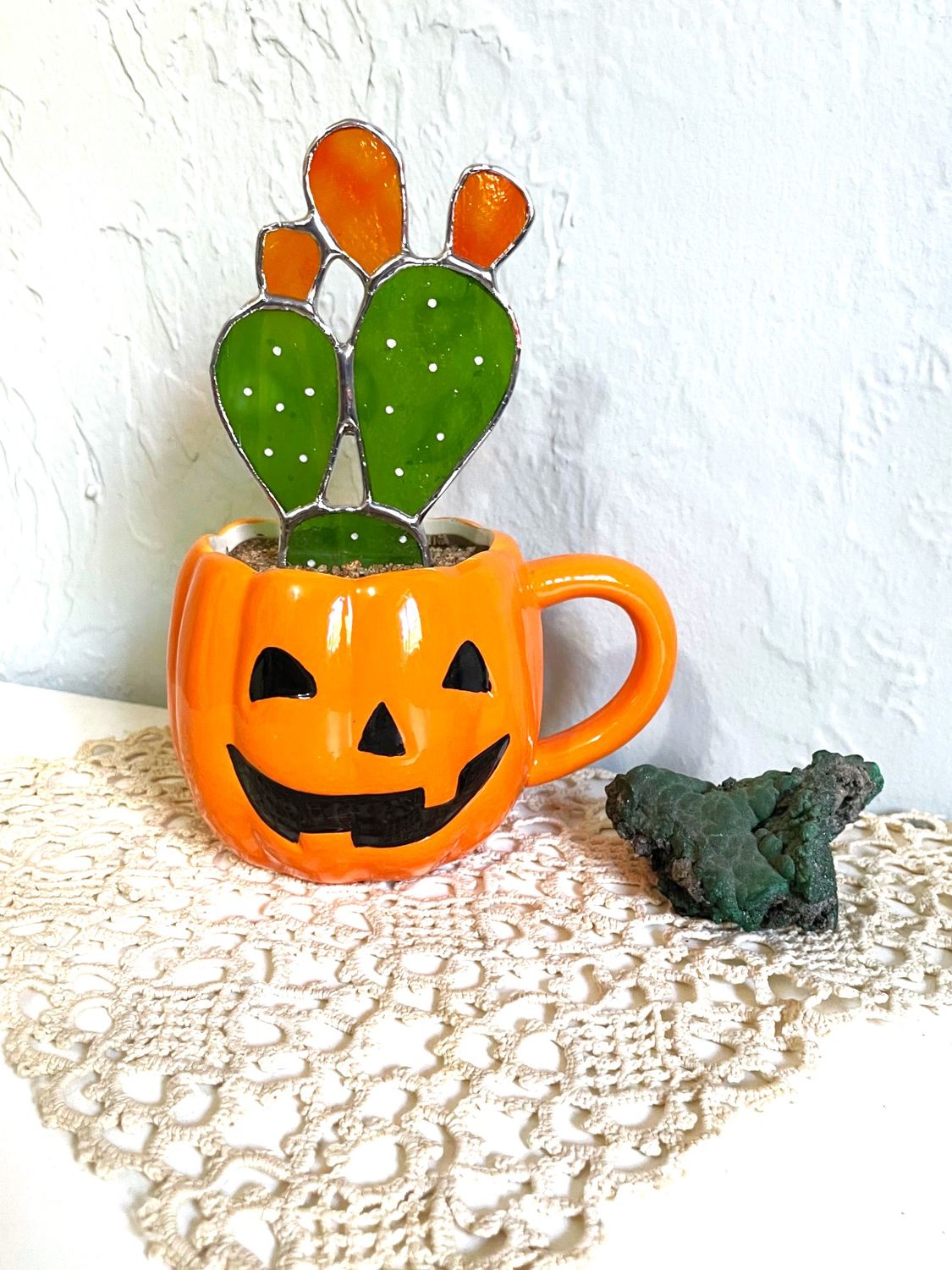 Jack O' Lantern Fruiting Prickly Pear Jack O' Lantern Fruiting Prickly Pear