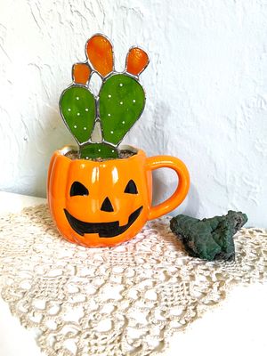 Jack O' Lantern Fruiting Prickly Pear Jack O' Lantern Fruiting Prickly Pear