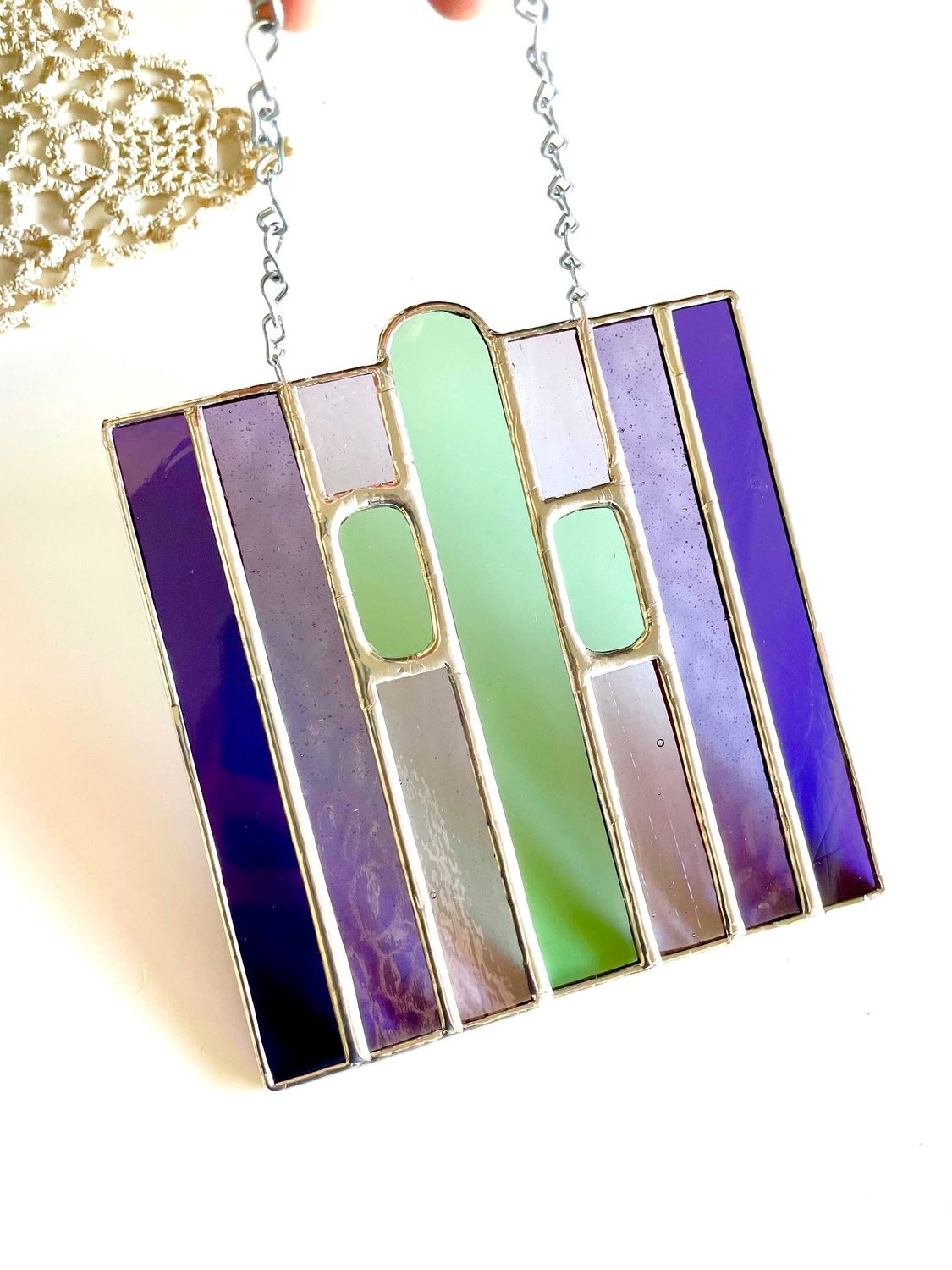 Purple Saguaro Square